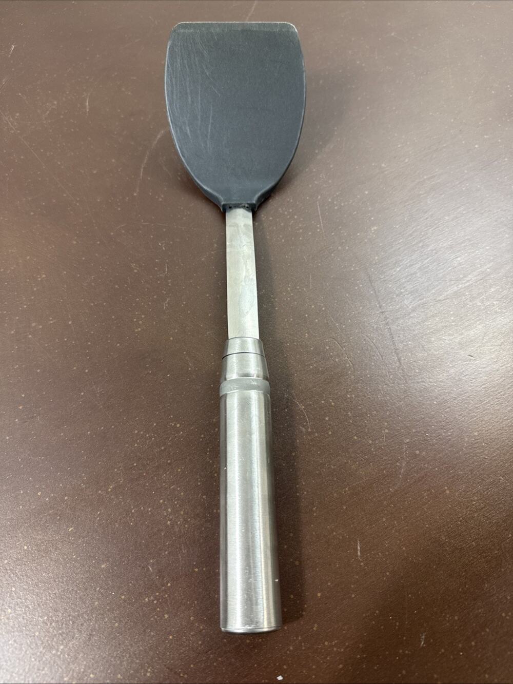 Pampered Chef Black Nylon and Stainless Steel Turner Spatula